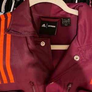 Ivy Park x Adidas Burgundy Jumpsuit